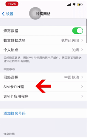 托里苹果14维修网分享如何给iPhone14的SIM卡设置密码 