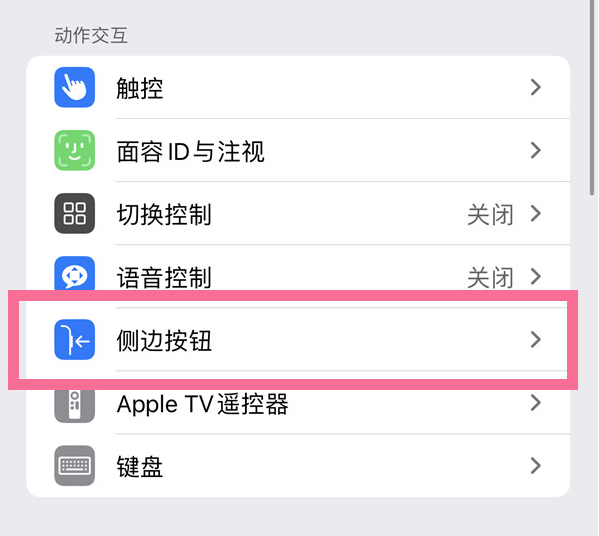 托里苹果14维修店分享iPhone14 Plus侧键双击下载功能关闭方法 